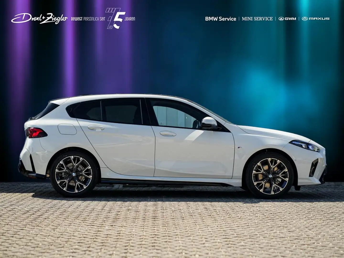 BMW 120 M-Sport AdLED AHK PANO KoZg eKlappe SpPaket Blanc - 2