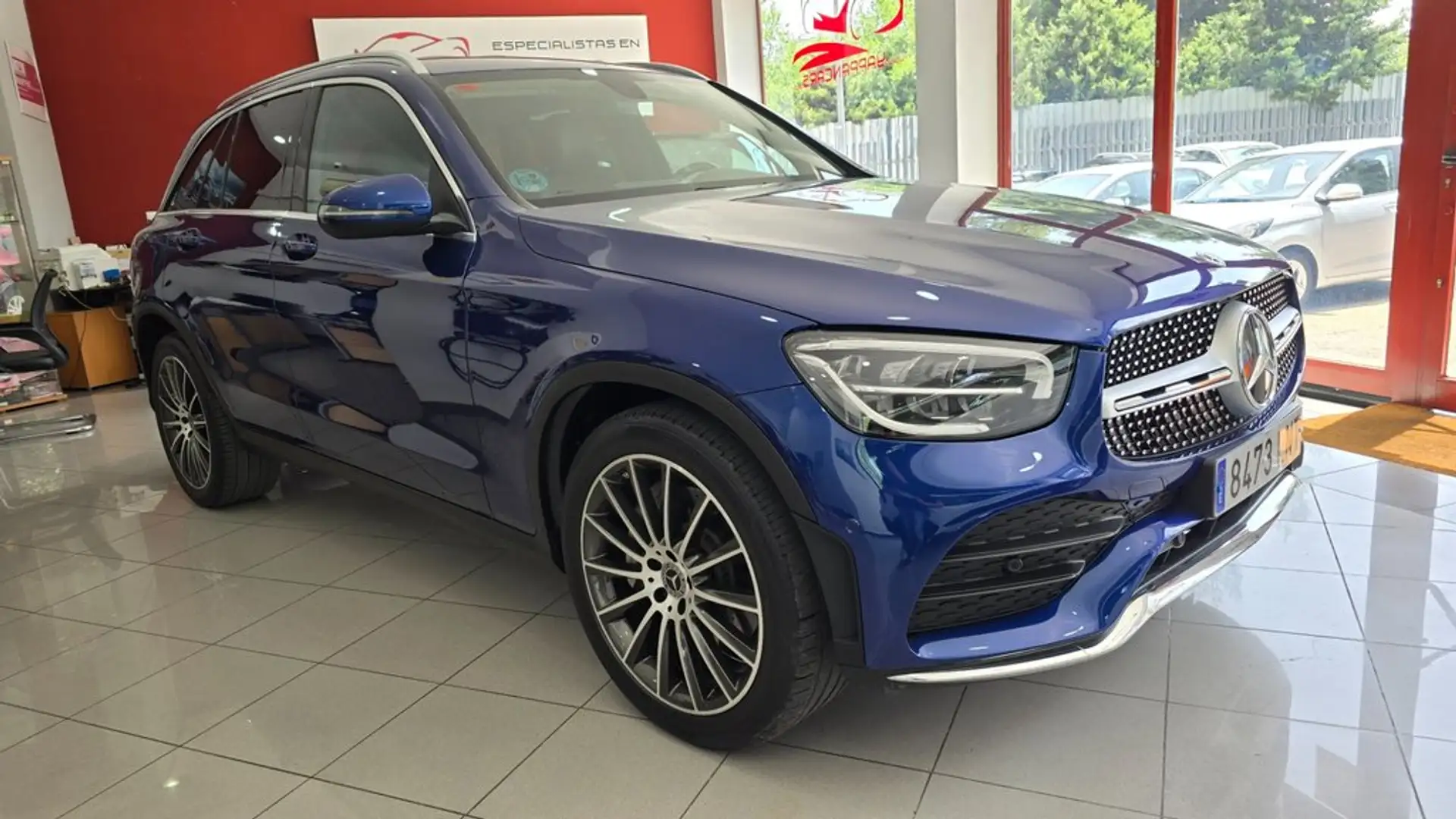 Mercedes-Benz GLC 200 d 4MATIC Bleu - 1