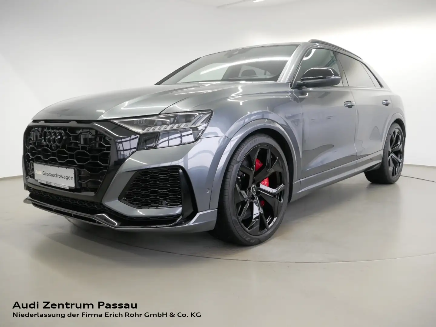 Audi RS Q8 RSQ8 tiptr. KERAMIK MATRIX AHK HEAD-UP Stdhzg. Gris - 1
