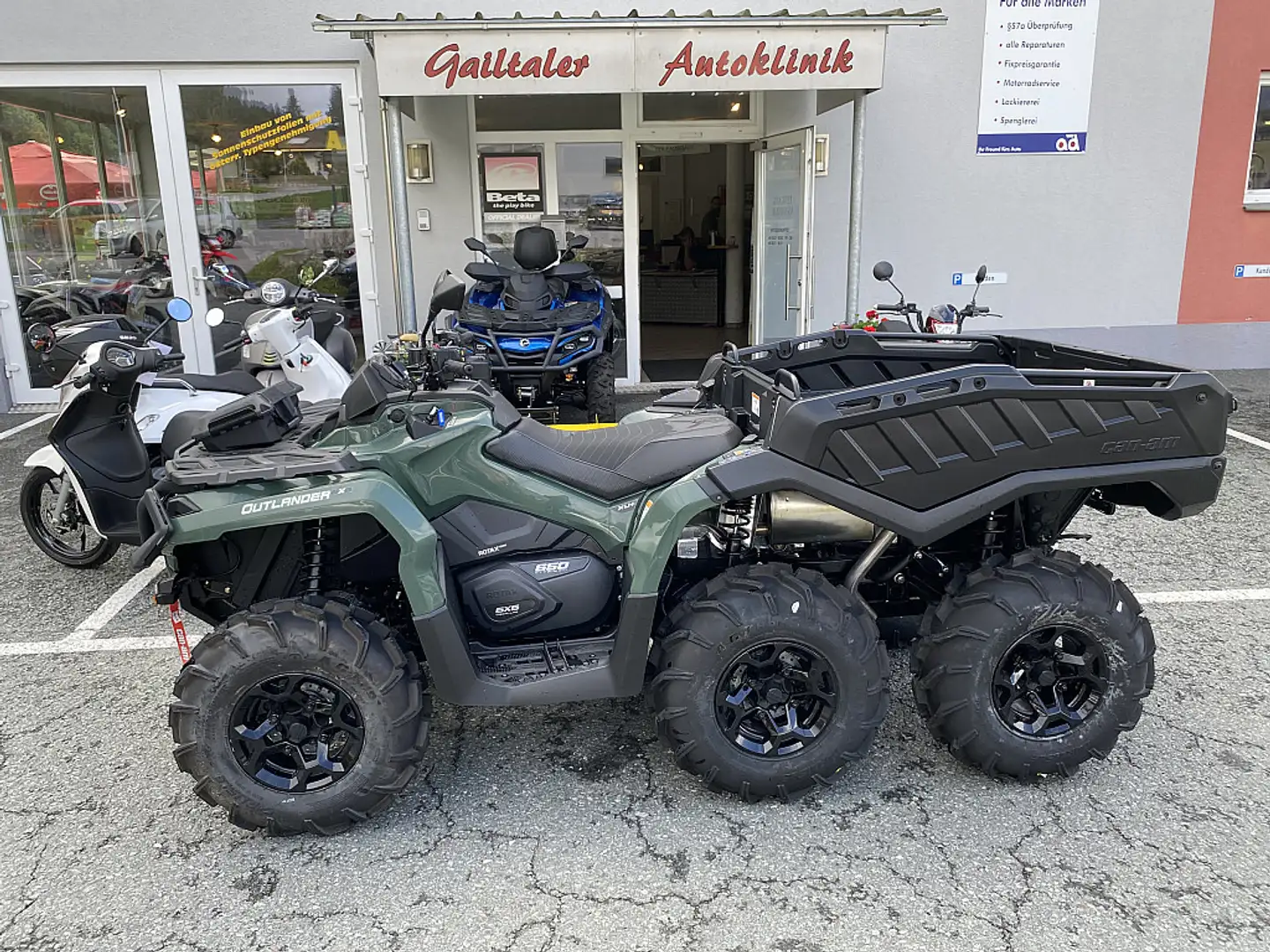 Can-Am Outlander Outlander 6x6 XU+ 650T Sonderpreis Mod. 2023 Grün - 2
