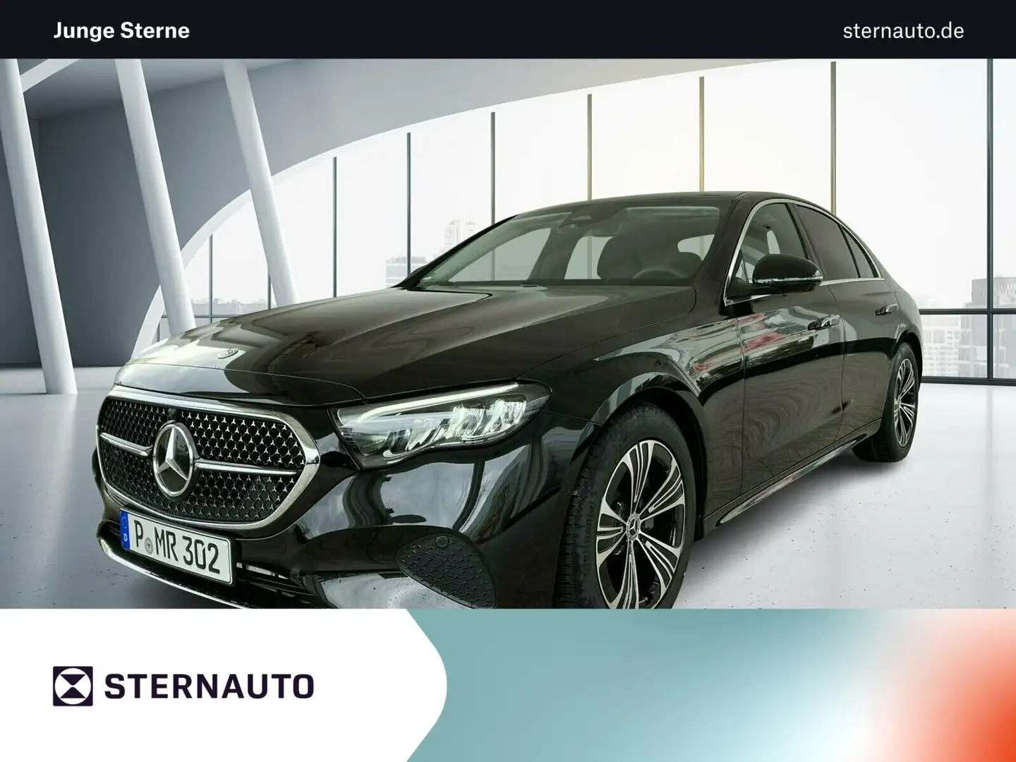 Mercedes-Benz E 220 E 220 d AVANTGARDE/Distronic/Pano.-Dach/Kamera Schwarz - 1