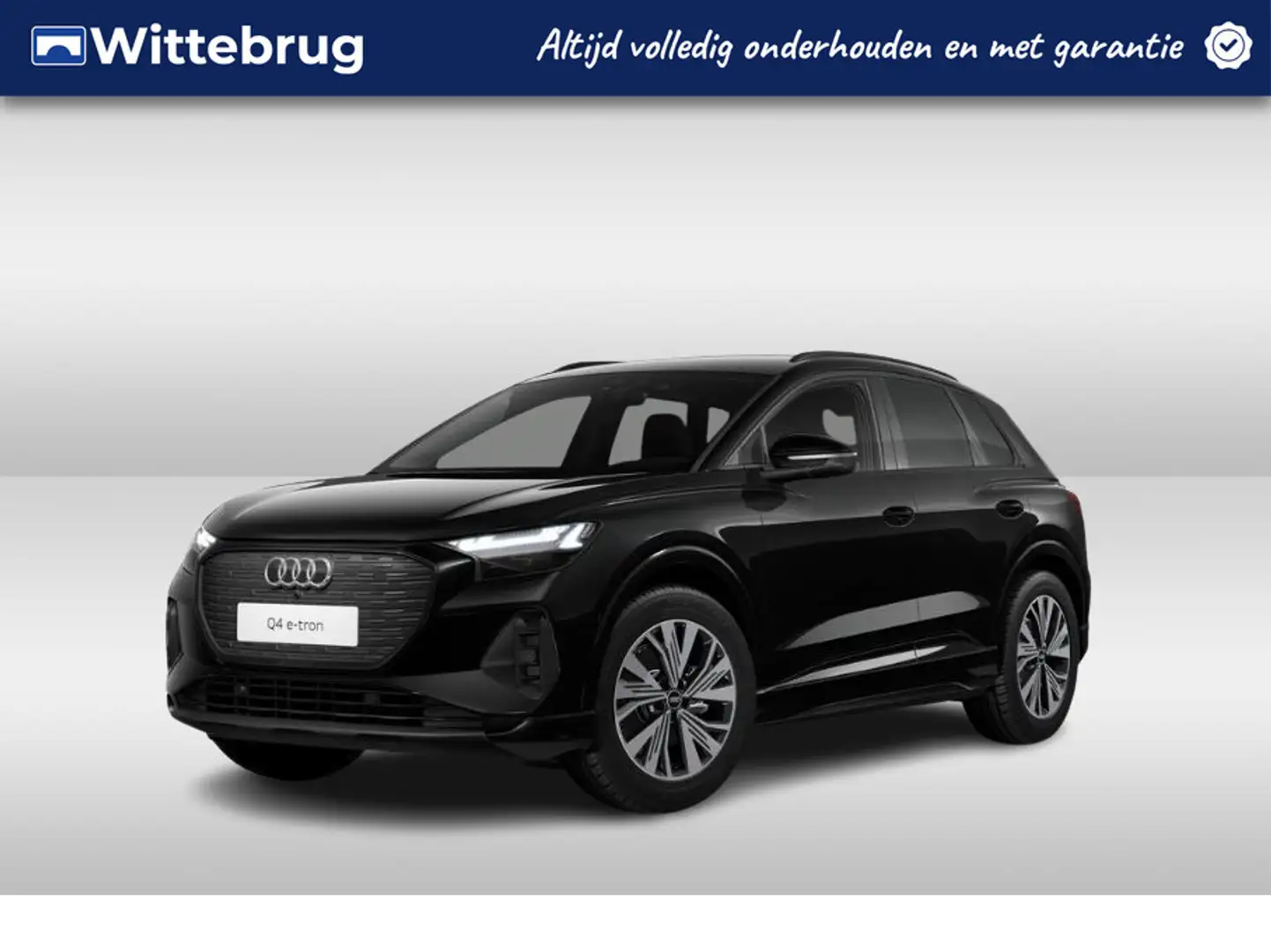 Audi Q4 e-tron 35 Launch edition Advanced 55 kWh Zwart - 1