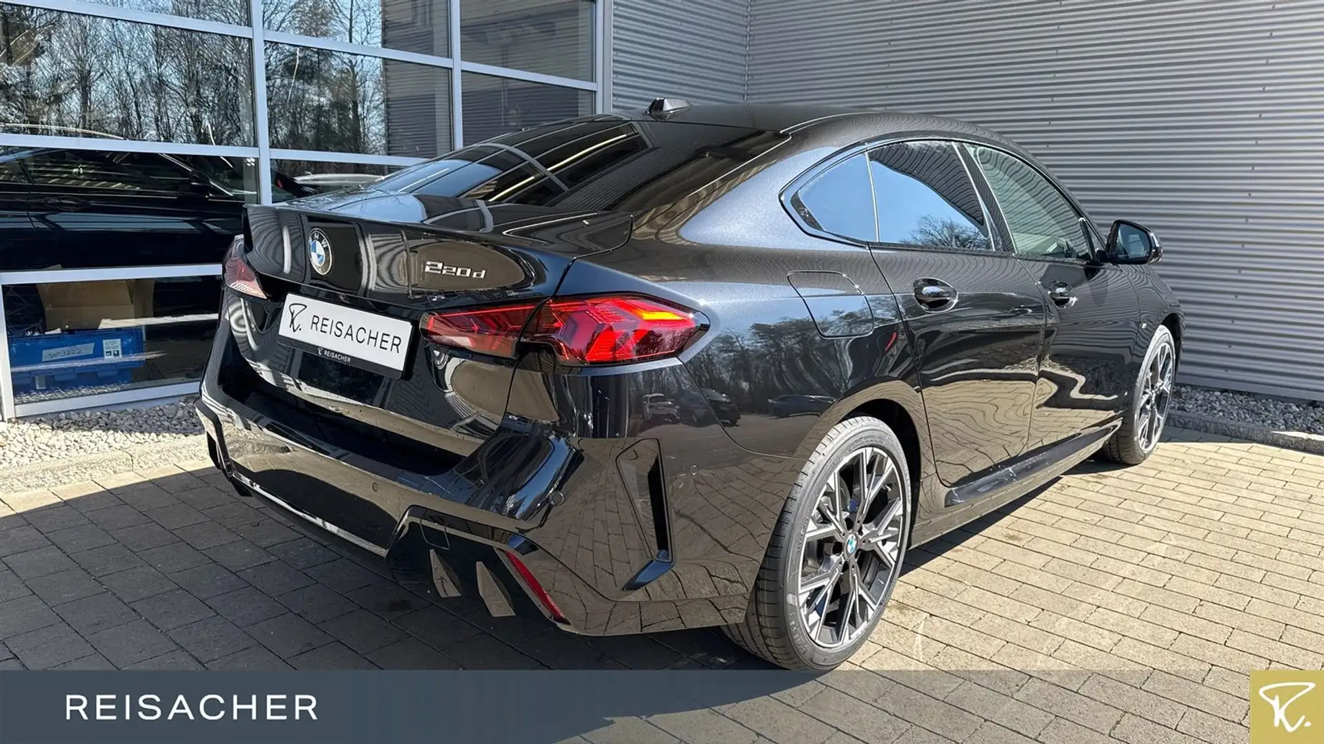 BMW 220d Gran Coupé M-Sport,AHK,DA+,Autom Schwarz - 2