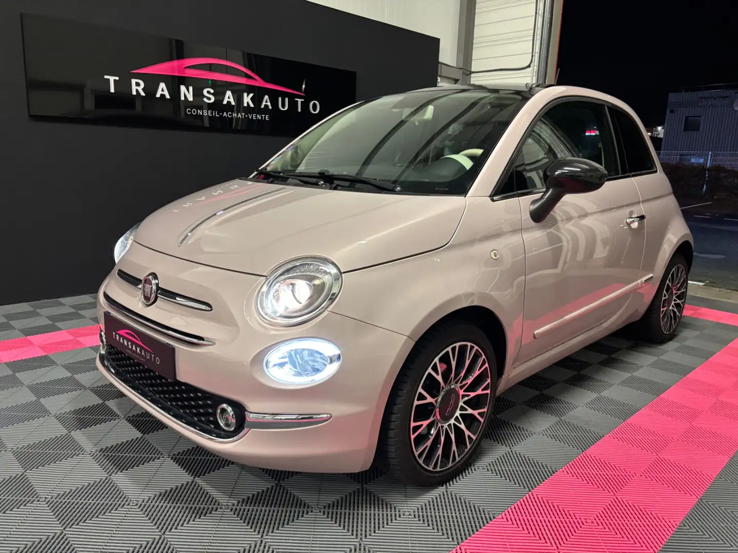 Fiat 500 500 1.2 69 ch Eco Pack S/S Club Rouge - 1