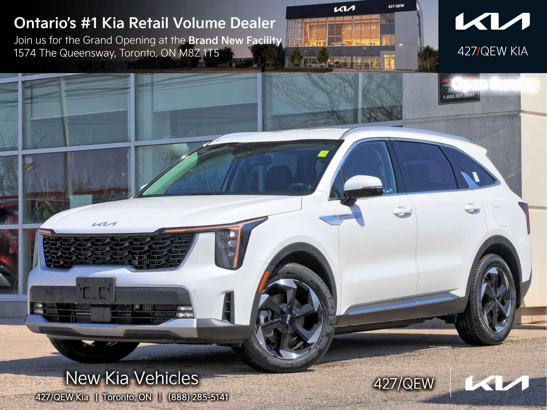 White 2026 Kia Sorento Hybrid SUV / Crossover 6-Speed Automatic