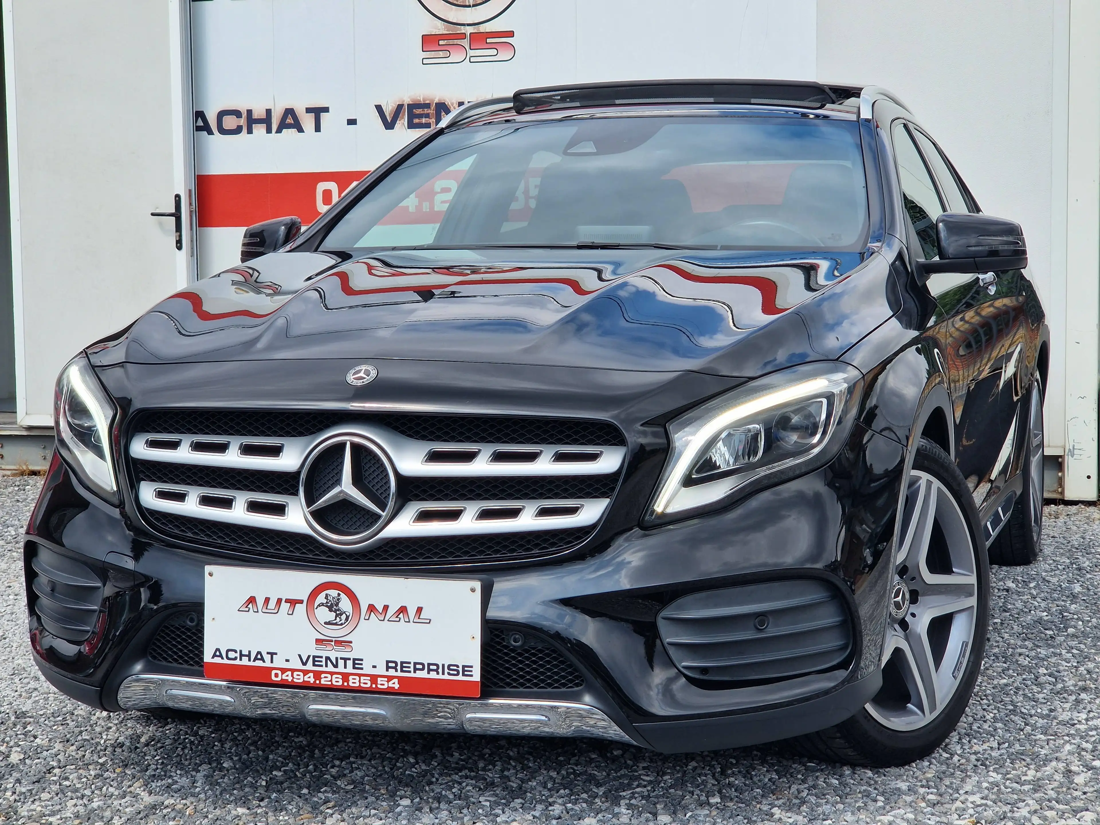 Mercedes-Benz GLA 180 PACK AMG*1 MAIN*BOITE AUTO*XENON*GPS*CUIR*CAMERA