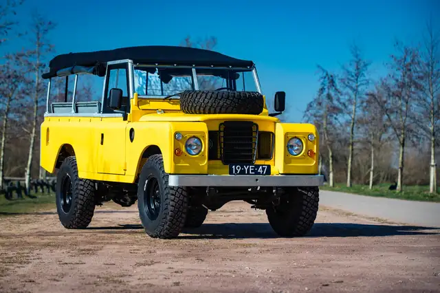 Land Rover Series 6 cilinder softtop