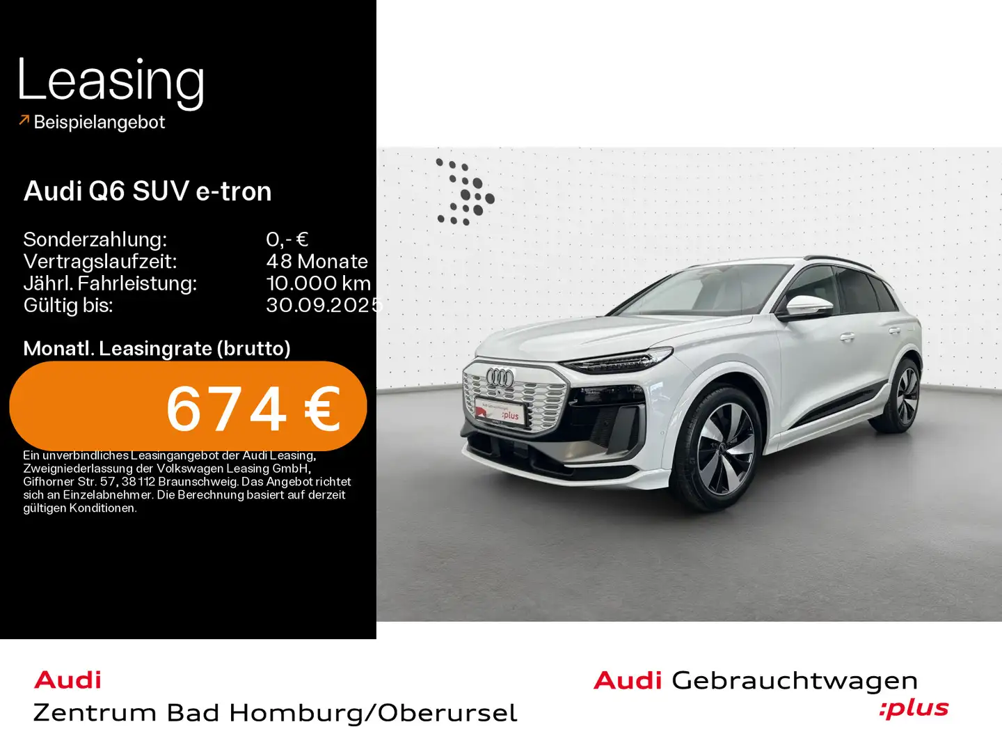 Audi Q6 55 quattro S line*Navi*Matrix*Alu* Weiß - 1