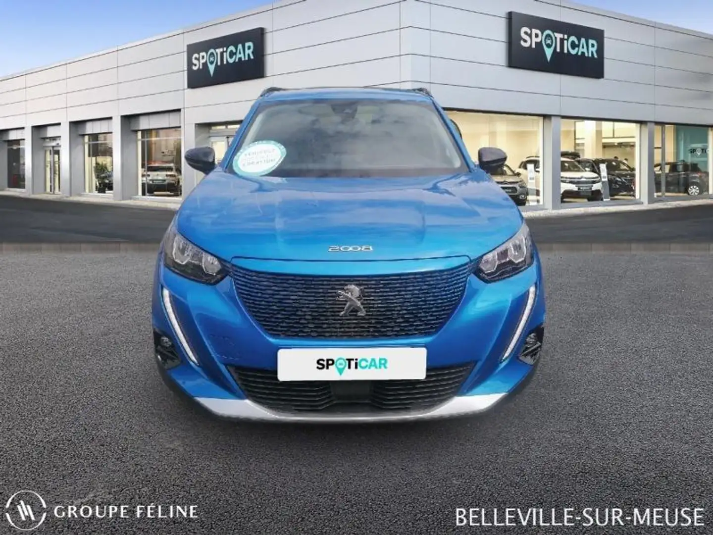 Peugeot e-2008 e-2008 136ch Allure Bleu - 2