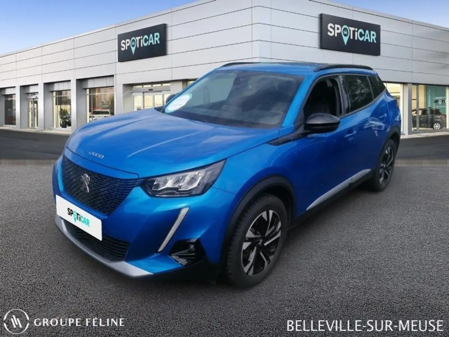 Peugeot e-2008 e-2008 136ch Allure Bleu - 1