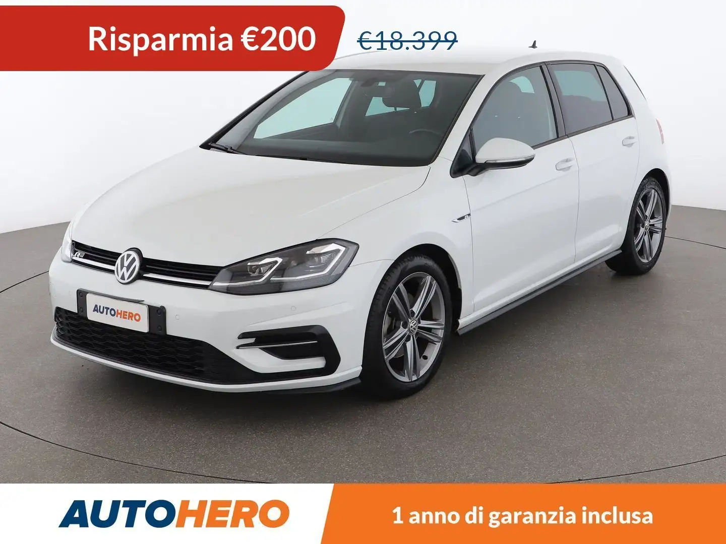 Volkswagen Golf 1.5 TSI ACT Sport DSG Bianco - 1