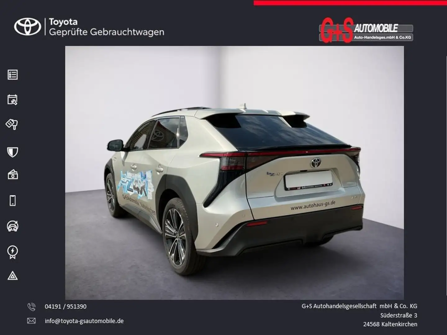 Toyota bZ4X X-MODE Comfort- und Technik-Paket Silber - 2