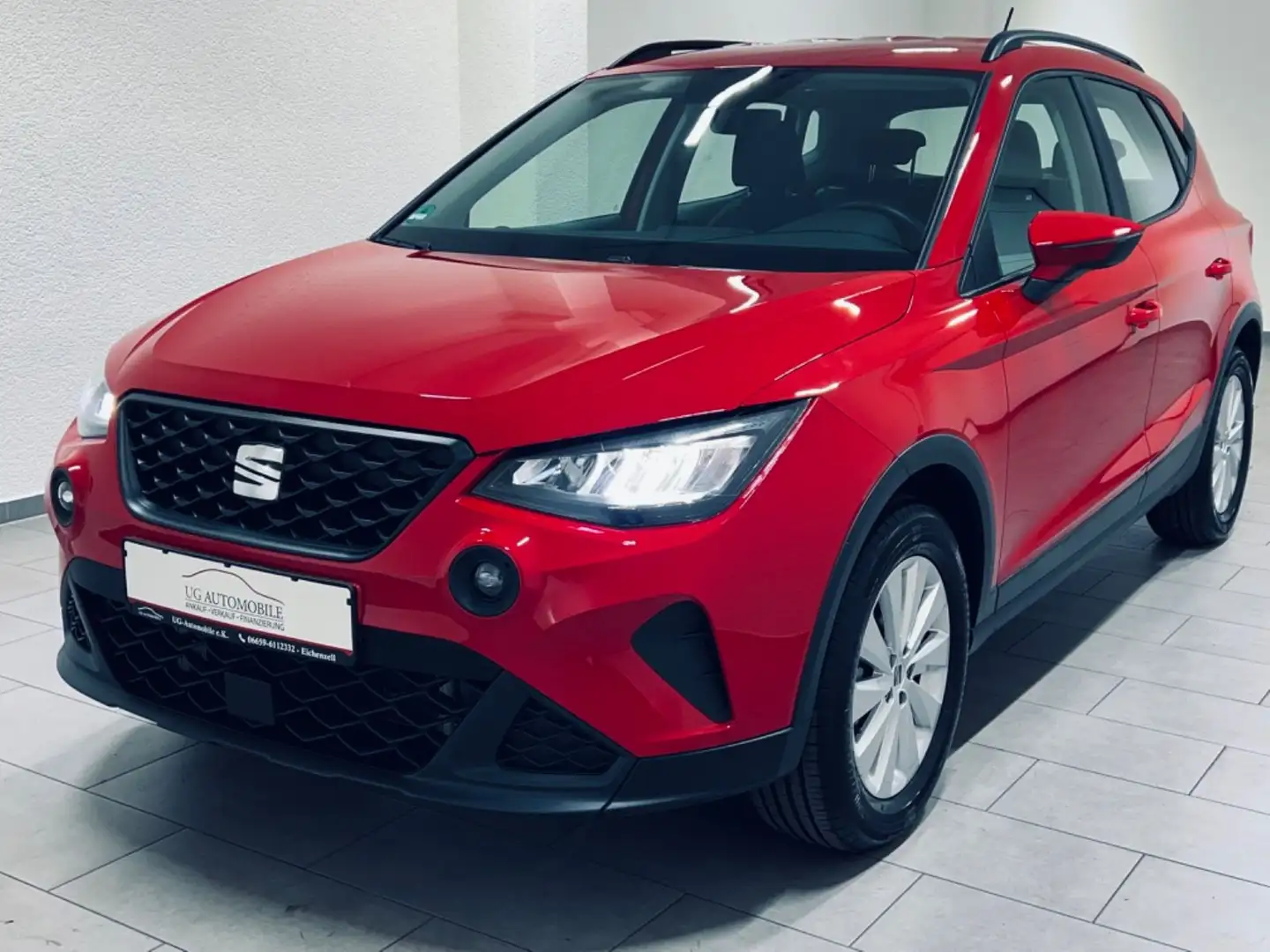 SEAT Arona Style 1.0 CNG * 1.HAND * TEMPOMAT * PDC * Rouge - 1