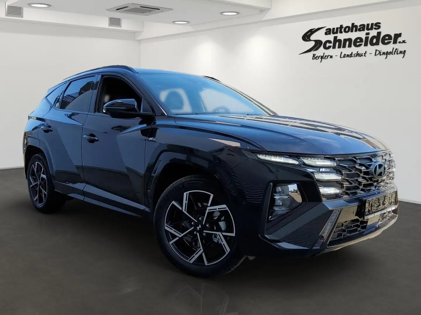 Hyundai TUCSON 1.6 TGDi HEV N LINE SITZ-PAKET/ASSISTENZ-PAKET Schwarz - 2