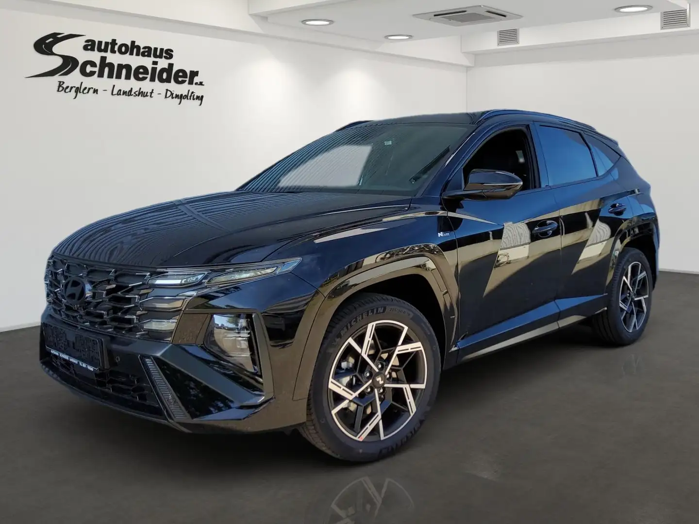 Hyundai TUCSON 1.6 TGDi HEV N LINE SITZ-PAKET/ASSISTENZ-PAKET Schwarz - 1