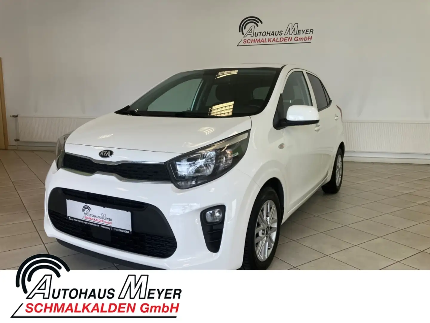 Kia Picanto Dream Team 1.0 + Rückfahrkamera+ALU+SHZ+Car Play+ Weiß - 1