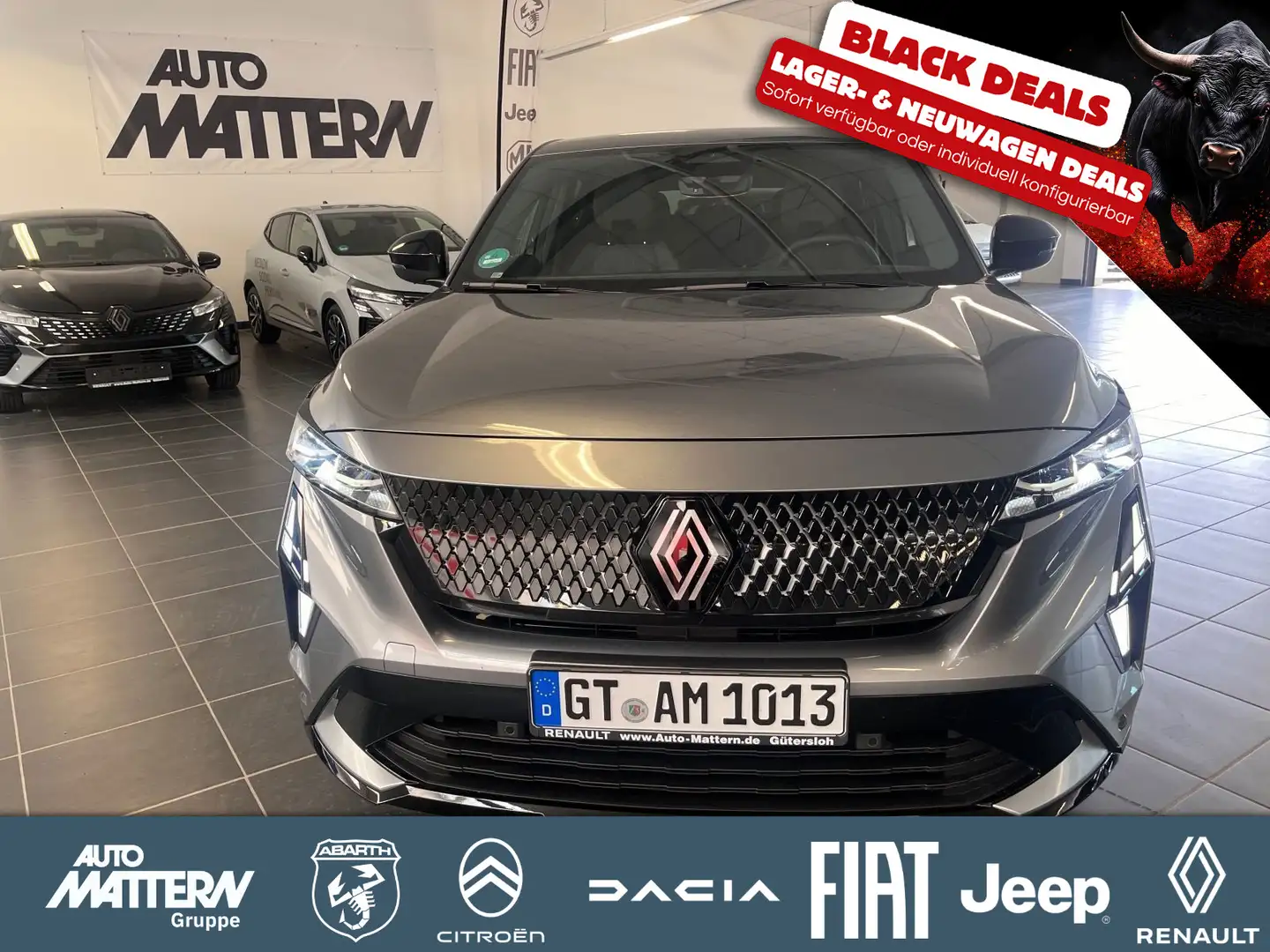 Renault Rafale Techno Full-Hybrid 200 PS Automatik Black Grijs - 1