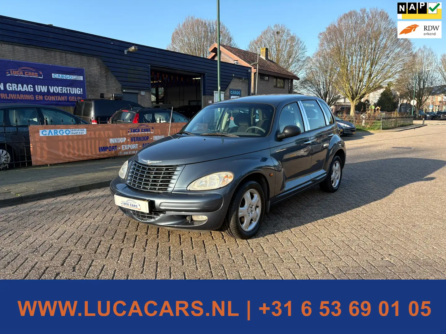 Chrysler PT Cruiser 2.0-16V Touring 2X SLEUTEL + BOEKJES! Blau - 1
