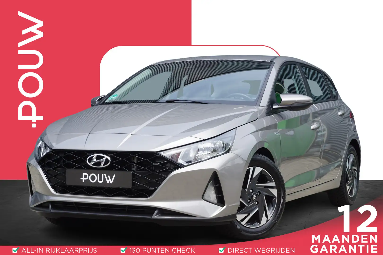 Hyundai i20 1.0 T-GDI 100pk Comfort Smart | Navigatie | Androi Gris - 1