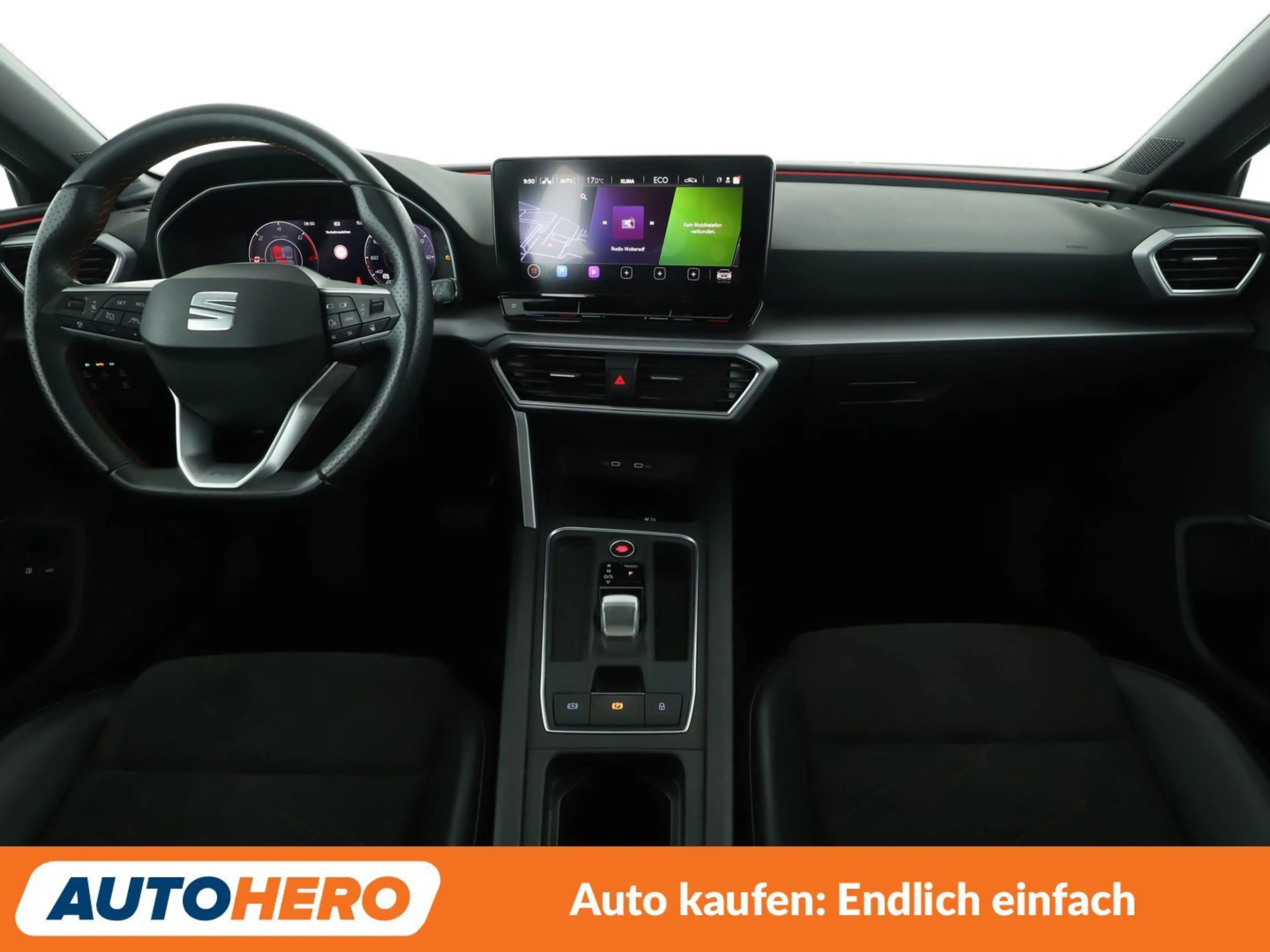 SEAT Leon e-Hybrid 1.4 TSI e-HYBRID FR Aut.*NAVI*ACC*CAM*PDC* — photo 12