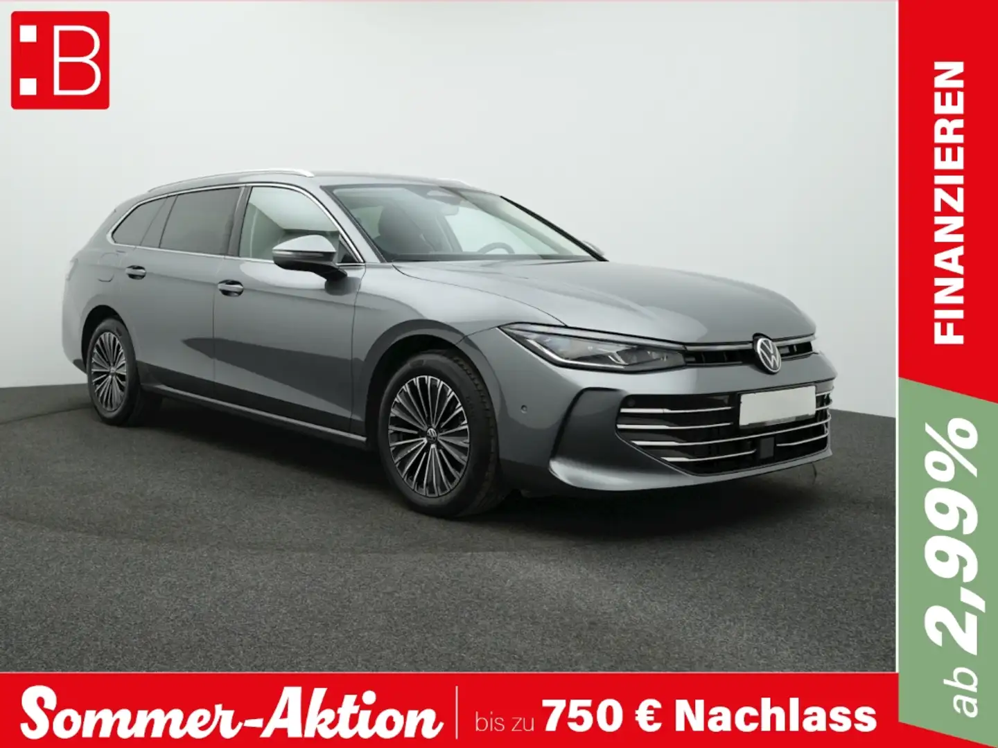 Volkswagen Passat 2.0 TDI DSG Elegance NAVI AHK KAMERA Gris - 1