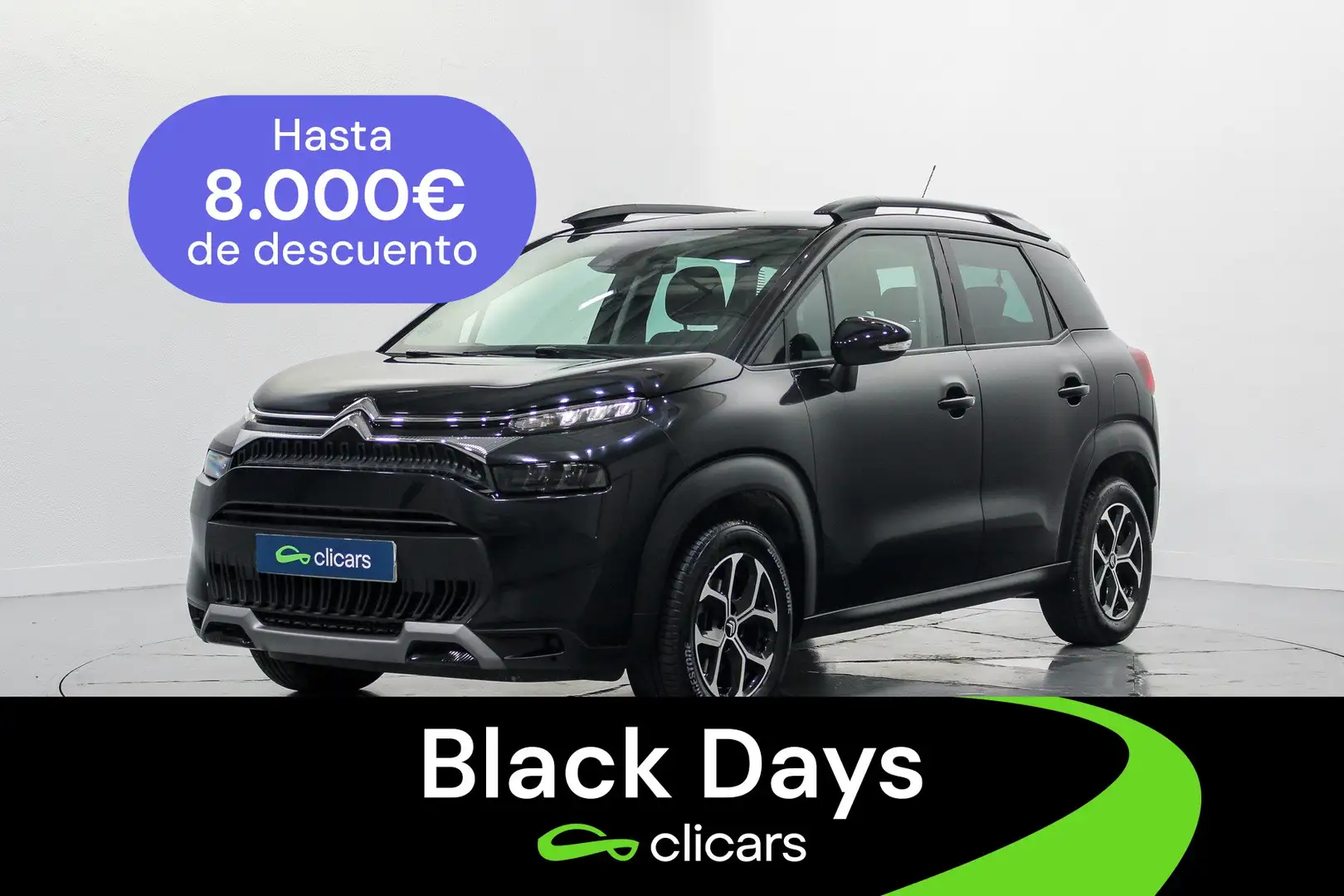 Citroen C3 Aircross Puretech S&S Plus 110 Noir - 1