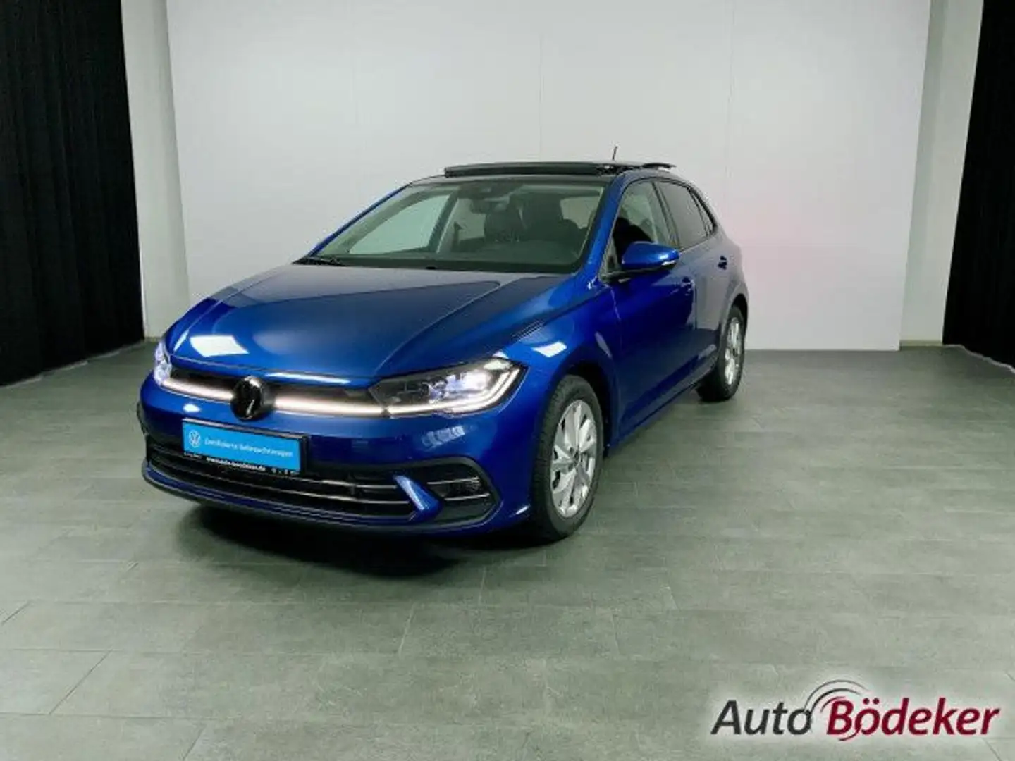Volkswagen Polo 1.0 TSI Style DSG Garantie b. 21.10.29 / Navi Blau - 2