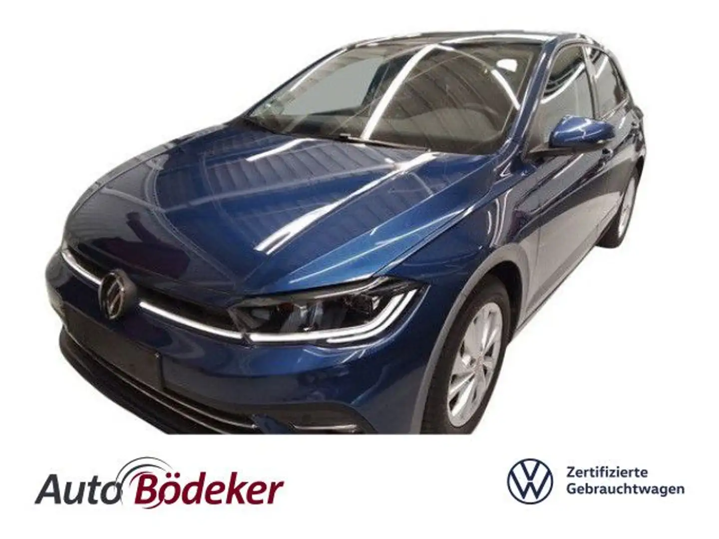 Volkswagen Polo 1.0 TSI Style DSG Garantie b. 21.10.29 / Navi Blu/Azzurro - 1