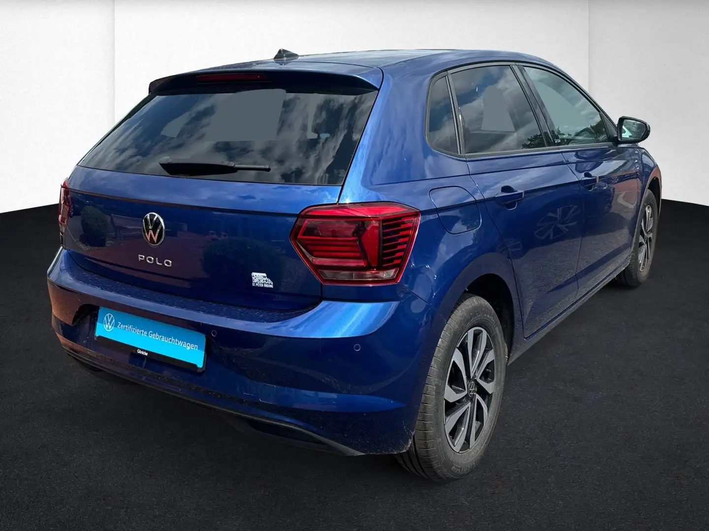 Volkswagen Polo ACTIVE 1.0 TSI LED+Navi+PDC+Sitzh.+LM+MFL Blau - 2