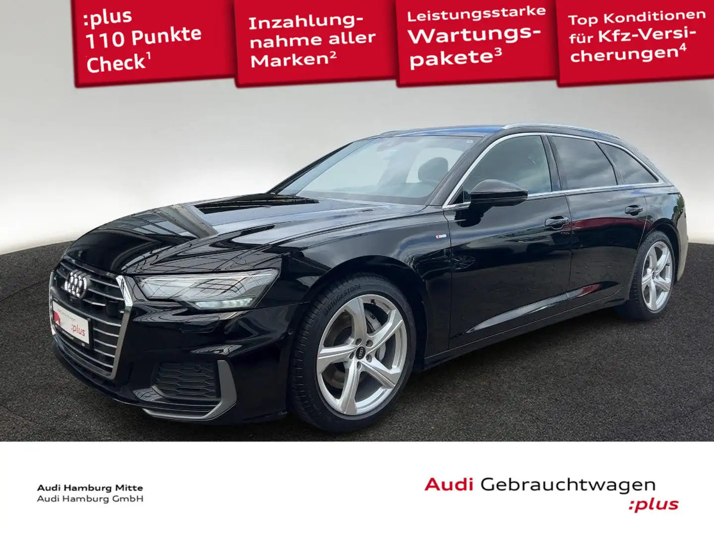 Audi A6 50 TDI sport quattro tiptronic S line H Schwarz - 1