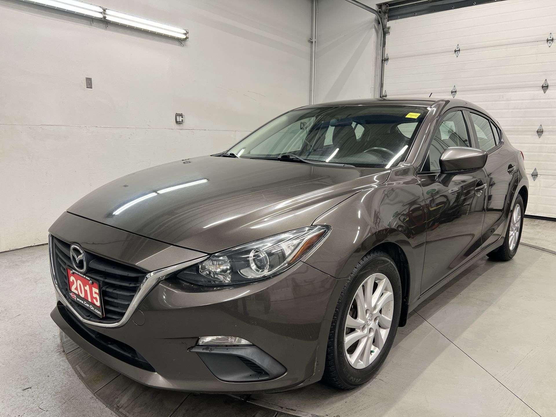 Silver 2015 Mazda MAZDA3 Sport Hatchback  Manual