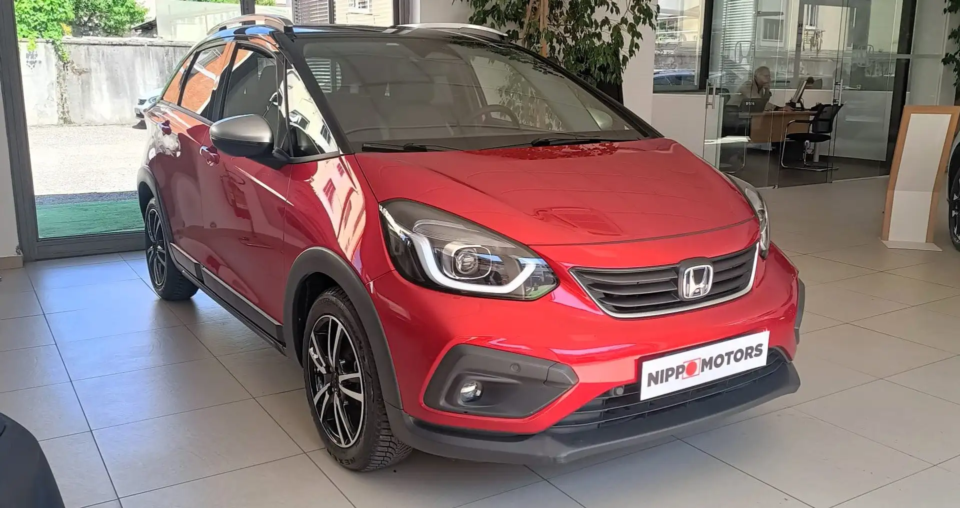 Honda Jazz Jazz Crosstar 1.5 hev Executive Bicolor ecvt Rojo - 1