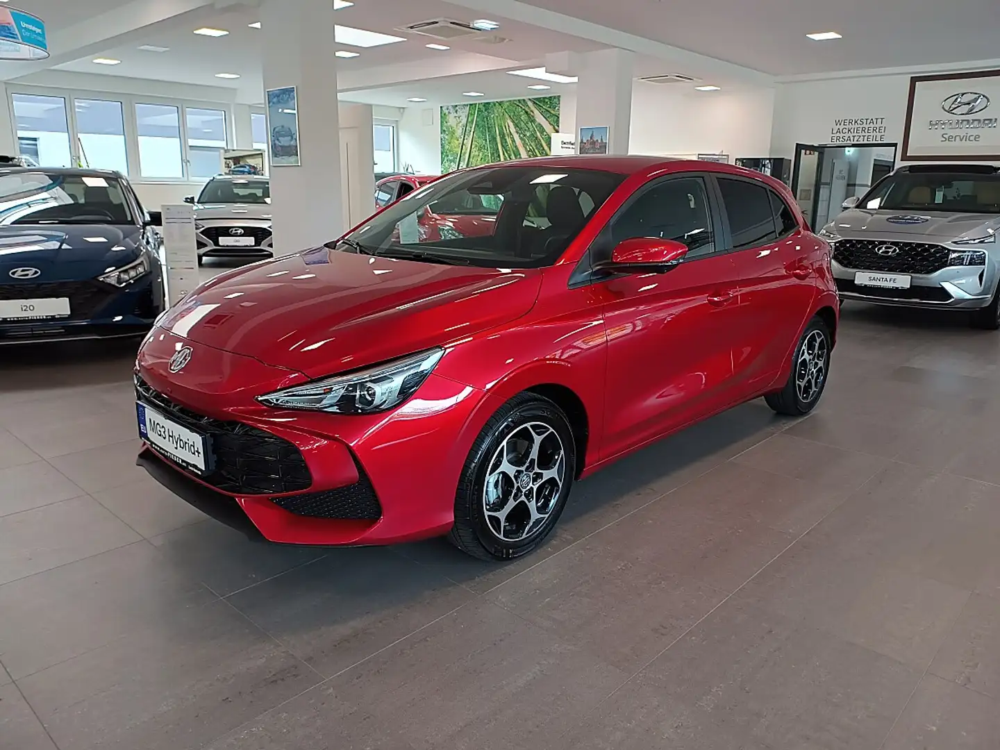 MG MG3 1,5 Hybrid+ Luxury *LED*Navi*Klima* Rot - 2