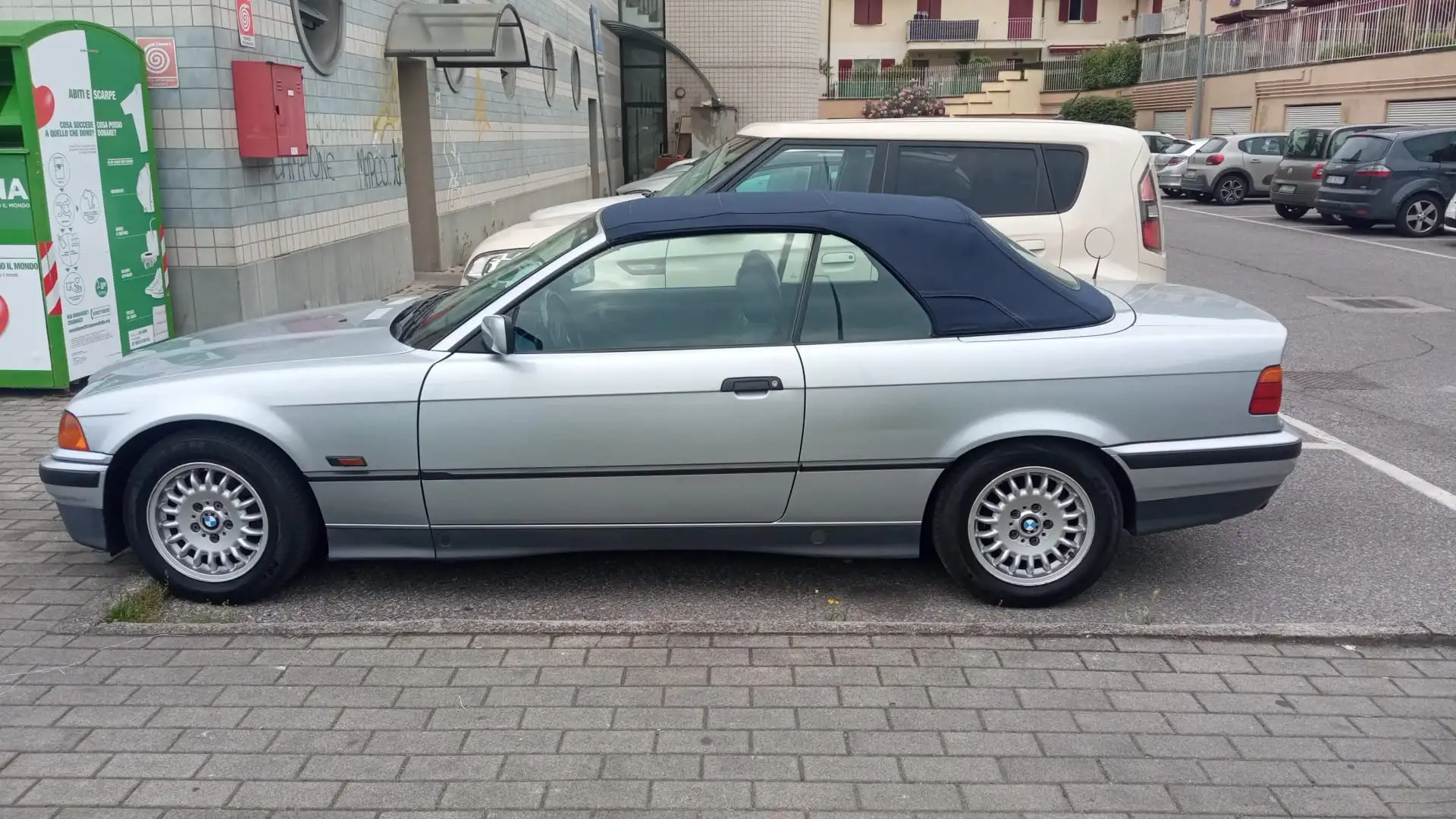 BMW 320 Serie 3 E36 Cabrio 320i Cabrio Argent - 2