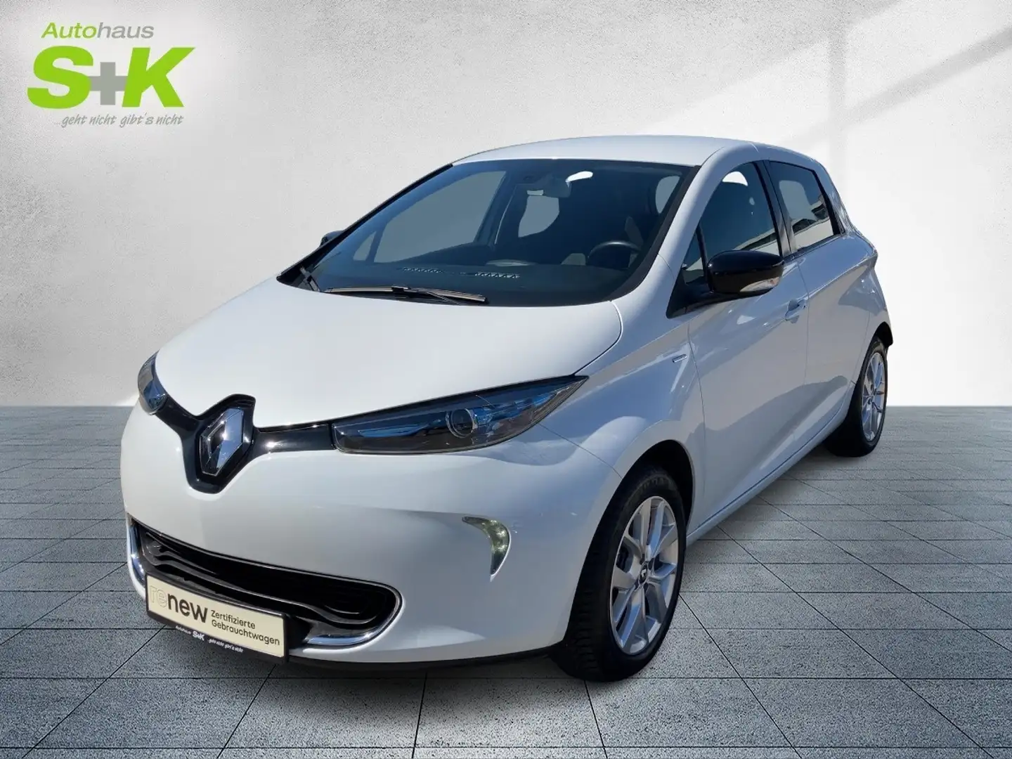 Renault ZOE Life LIMITED (Kauf-Batterie)*PDC*KLIMA*TEMPOMAT* Blanc - 1