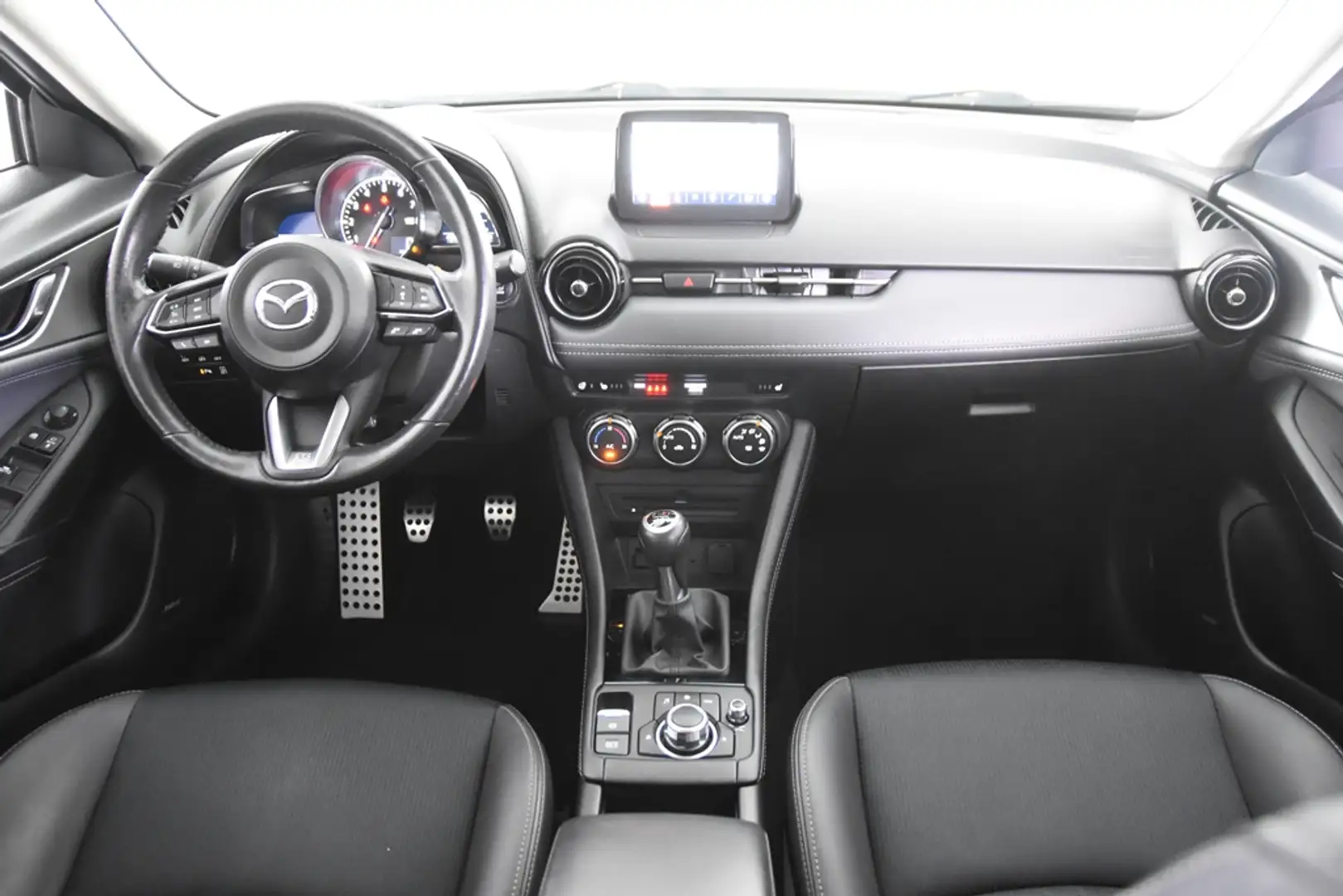Mazda CX-3 2.0 Sports-Line *Leer*Navigatie*Trekhaak* Wit - 2