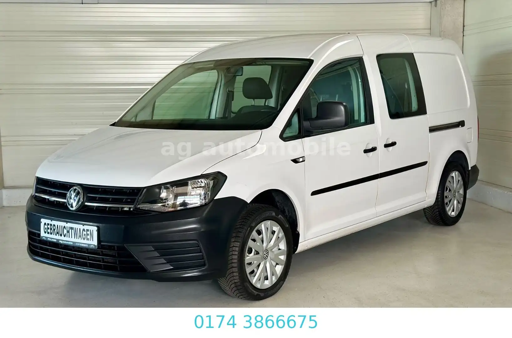 Volkswagen Caddy Nfz Maxi Kombi /2.0 TDI Weiß - 2
