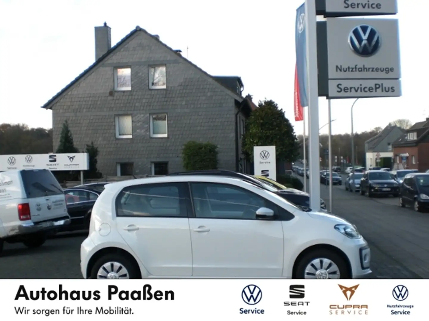 Volkswagen up! move up 1.0 Klima RFK GRA SHzg Maps+More Weiß - 1