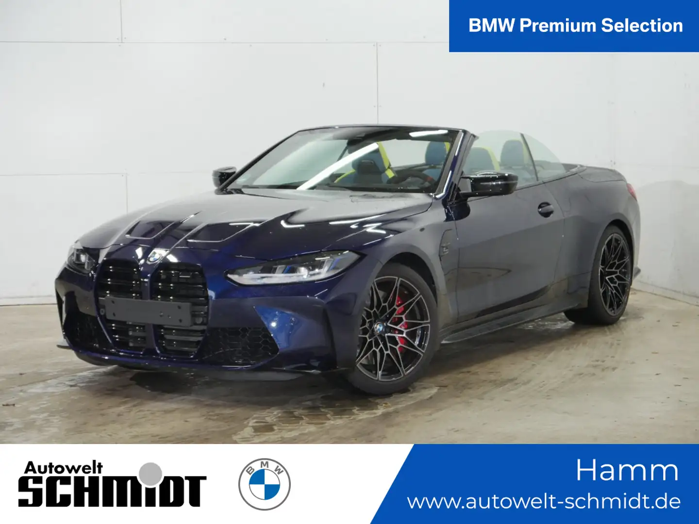 BMW M4 Competition xDrive Cabrio+GARANTIE-bis-05.30 Blau - 1