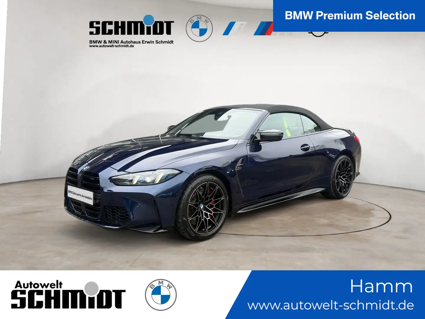 BMW M4 Competition xDrive Cabrio+GARANTIE-bis-05.30 Blau - 1