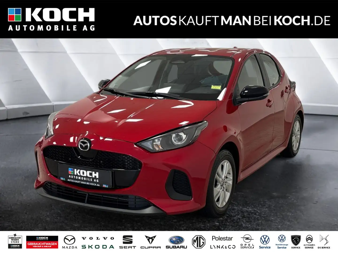 Mazda 2 Hybrid 1.5 116 CVT Centre SHZ RKAM HLA AHB Klima Rot - 1