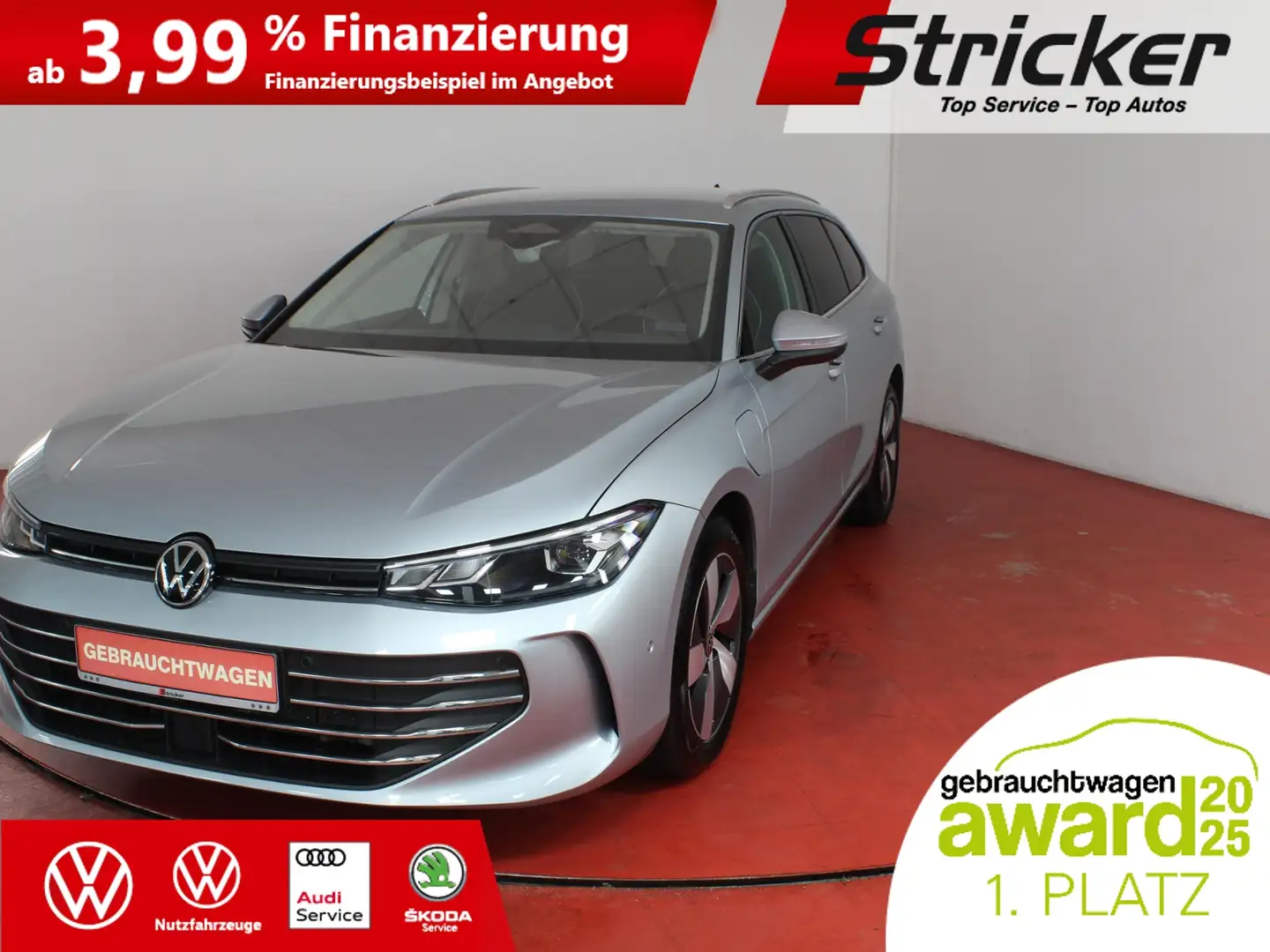 Volkswagen Passat Variant Business 1.5TSI e-hybrid 299,-ohne Anzahlung Navi Silber - 2