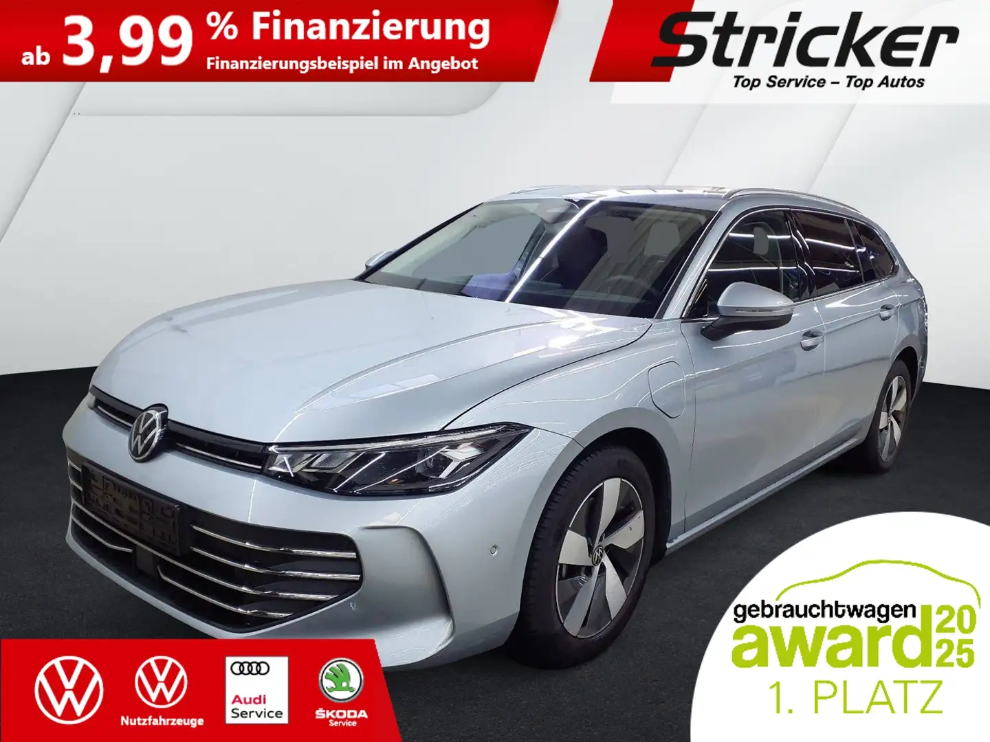 Volkswagen Passat Variant Business 1.5TSI e-hybrid 299,-ohne Anzahlung Navi Silber - 2
