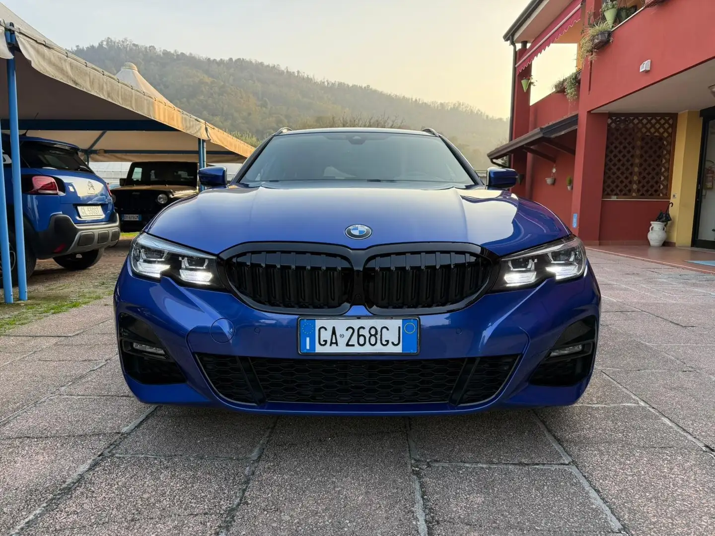 BMW 320 Serie 3 G21 320d Touring xdrive Msport auto Azul - 1