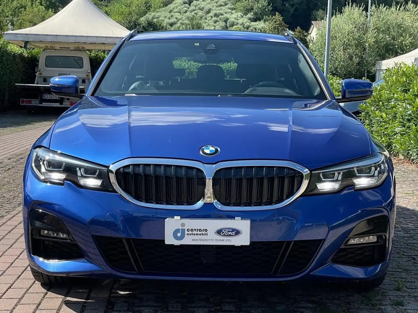 BMW 320 Serie 3 G21 320d Touring xdrive Msport auto Blu/Azzurro - 1