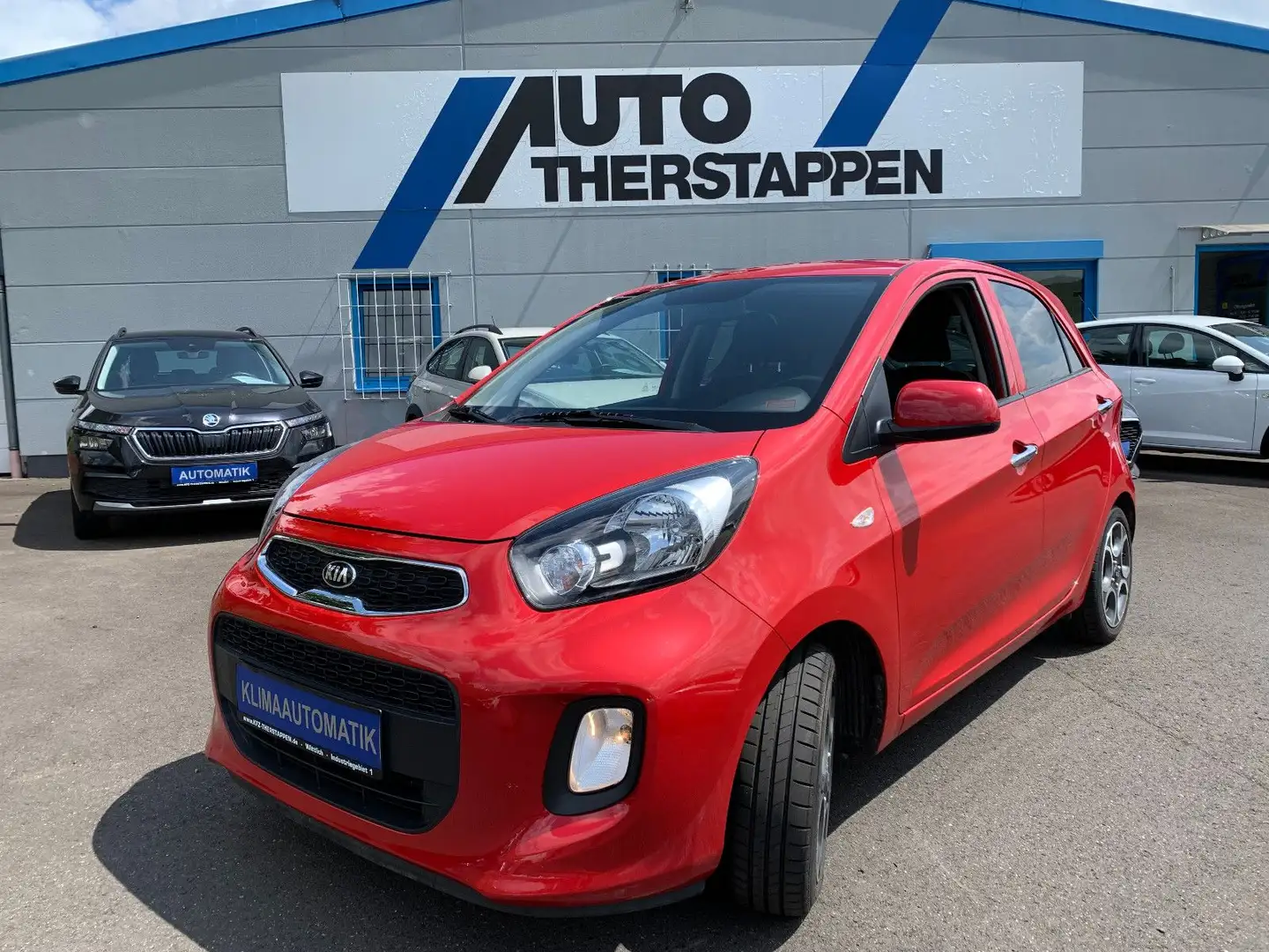Kia Picanto 86PS Intro Edition PDC/Sitzh./Bluetooth Rouge - 1