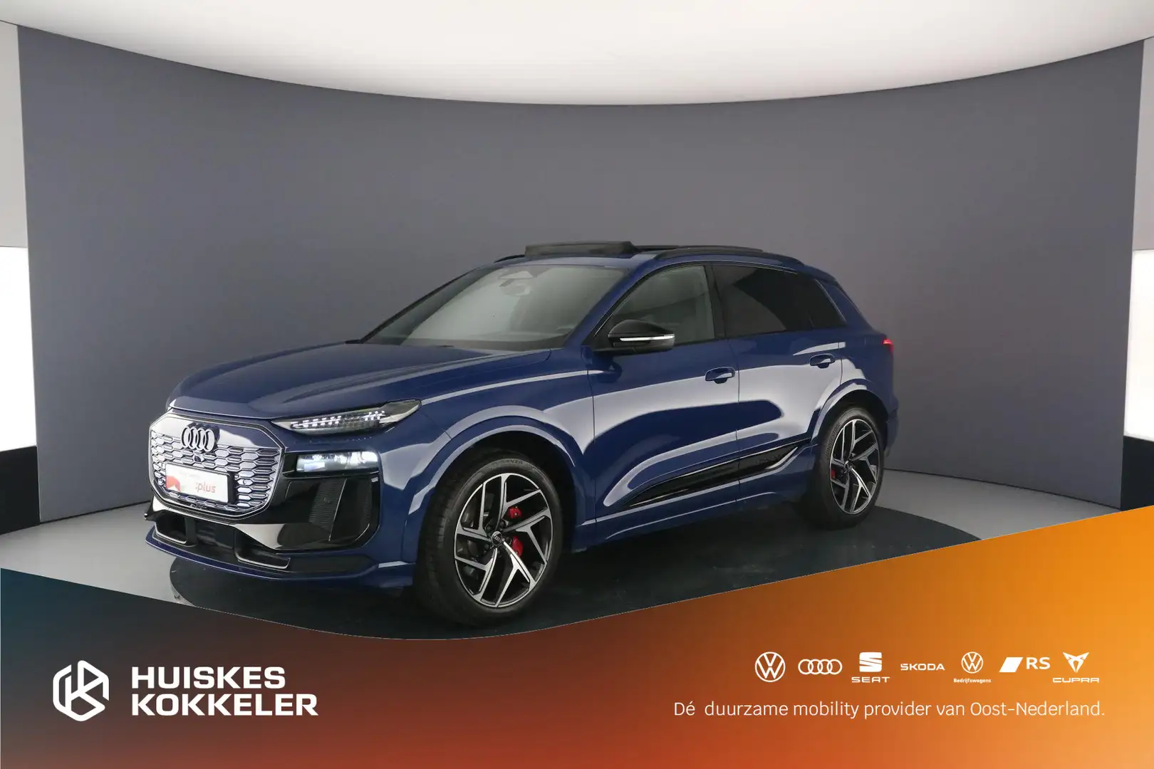 Audi SQ6 e-tron 100 kWh | B&O | Oled | Electrische voorstoe Blau - 1