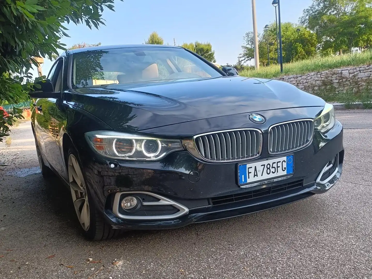 BMW 420 420d Gran Coupe Luxury 184cv auto Nero - 1