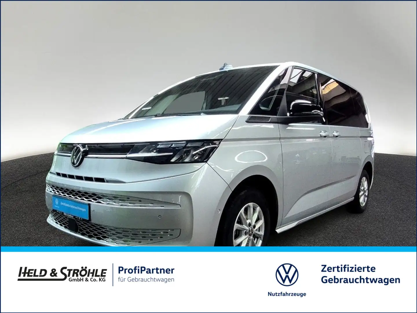 Volkswagen T7 Multivan T7 Multivan Life 2.0 TDI DSG LED NAV AHK ACC KAM Silber - 1