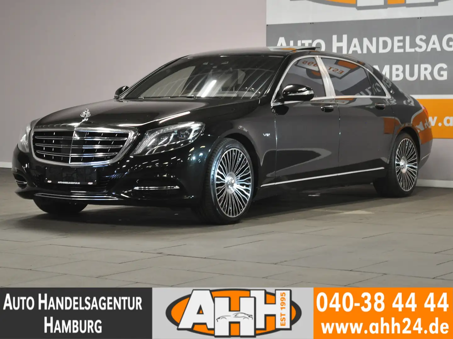 Mercedes-Benz S 600 MAYBACH ENTERTAIN|BURMESTER|TV|360|MAGIC!! Black - 1